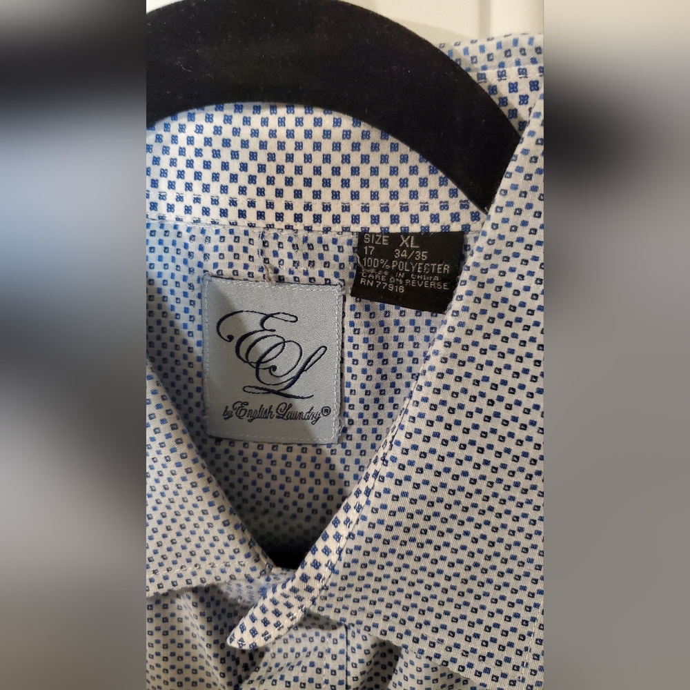 English Laundry Dress Shirt Size 17 34/35 (XL) - Picture 3 of 6